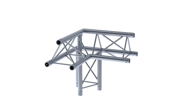 LITECRAFT TRUSS LT23 C31 - 3-Weg Winkel 90° rechts, Spitze oben, inkl. Verbindersatz