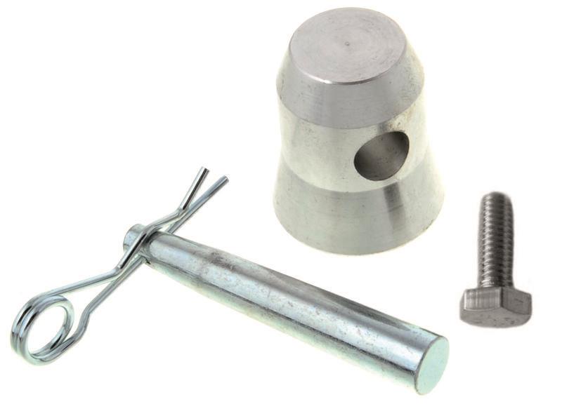 Global Truss Half Cone M10 F32-F44 inkl. Stift + Splint + Sechskantschraube
