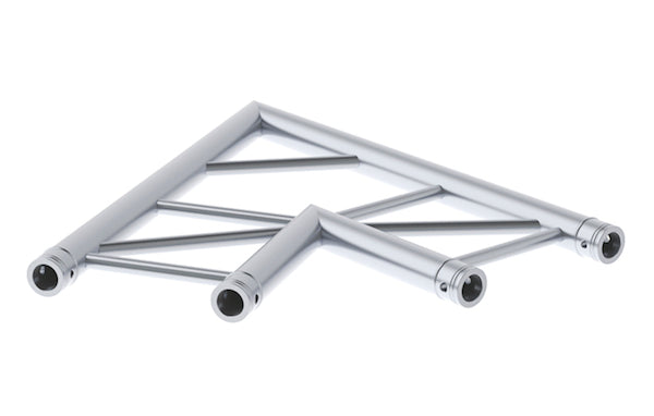 LITECRAFT TRUSS LT32 C20H - 2-Weg Winkel 60° horizontal, inkl. Verbindersatz