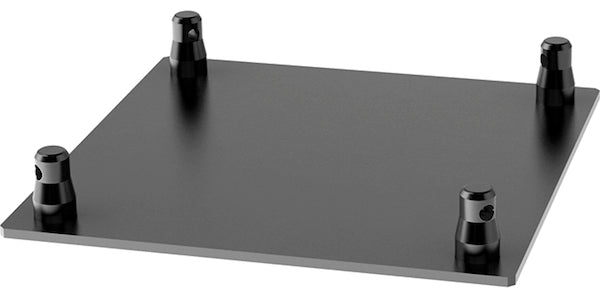 LITECRAFT TRUSS LT44B HD3 - Bodenplatte male, in RAL9005 schwarz matt, inkl. Verbindersatz