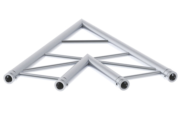 LITECRAFT TRUSS LT32 C19H - 2-Weg Winkel 45° horizontal, inkl. Verbindersatz
