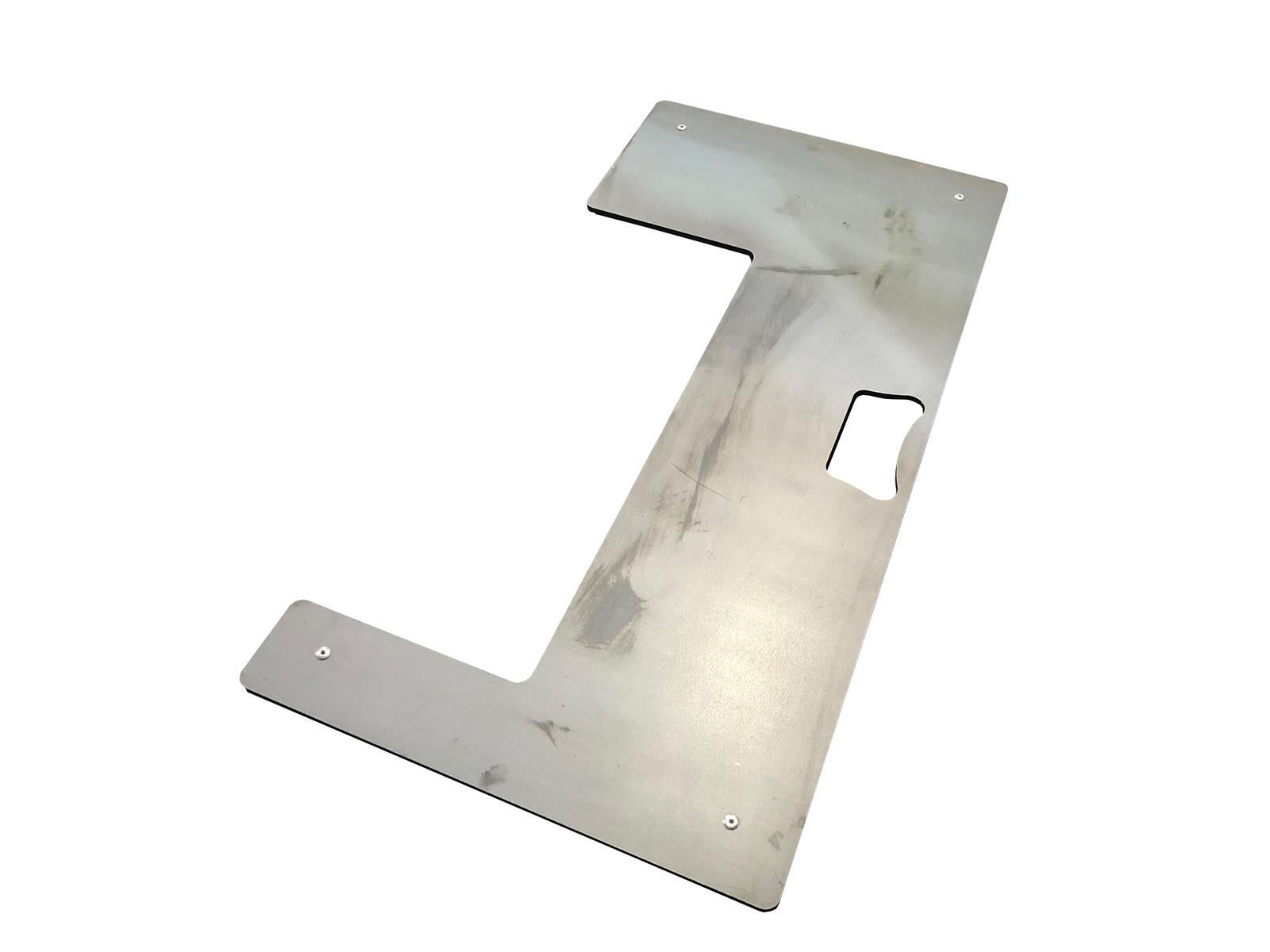 Traversen Bodenplatten Beschwerung 6 mm 20 kg Ballast SET 80 cm