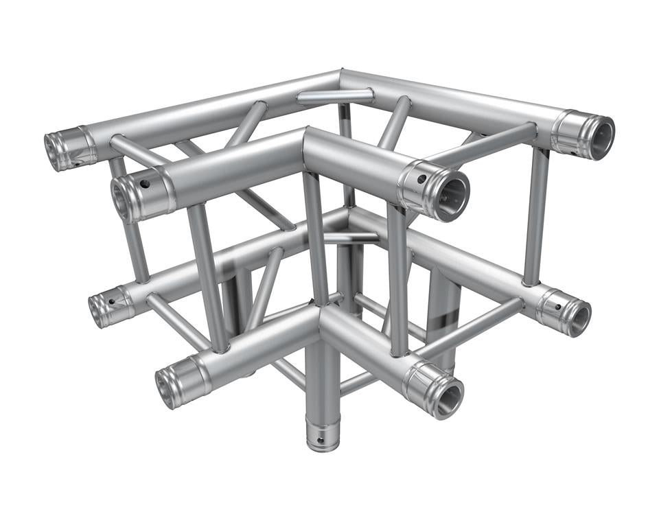 Global Truss F34 3-Weg Ecke C30 Abgang rechts 85°