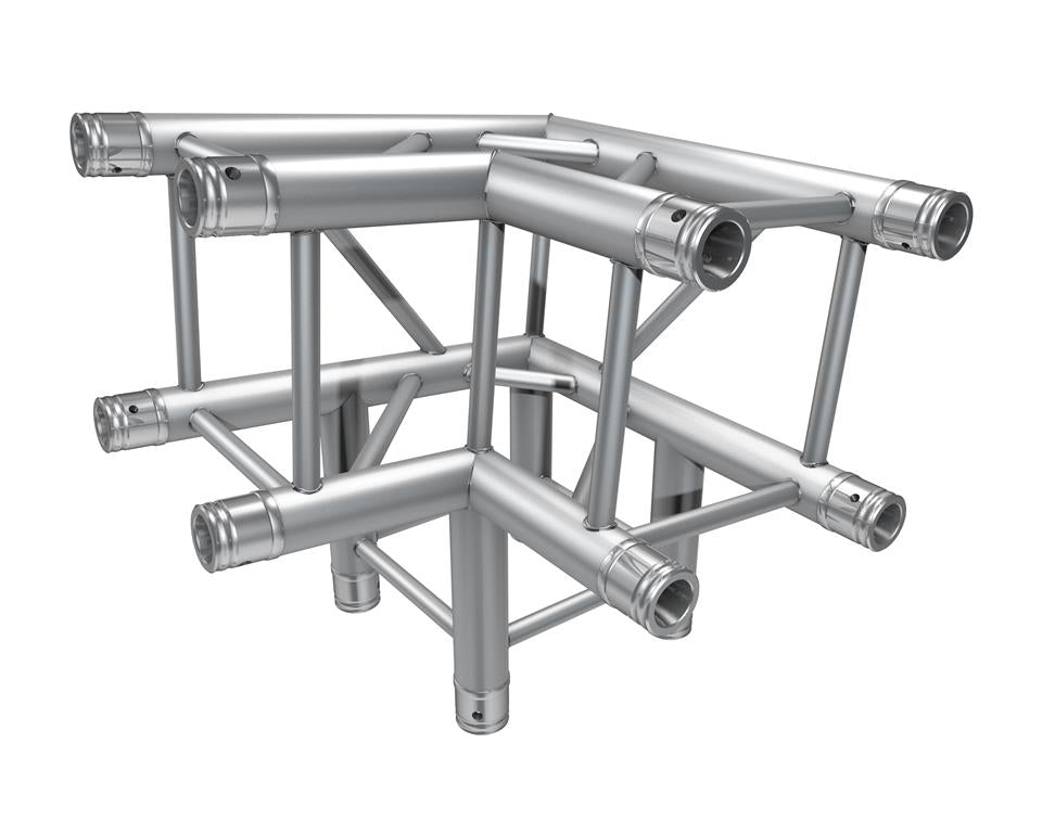 Global Truss F34 3-Weg Ecke C30 Abgang links 95°