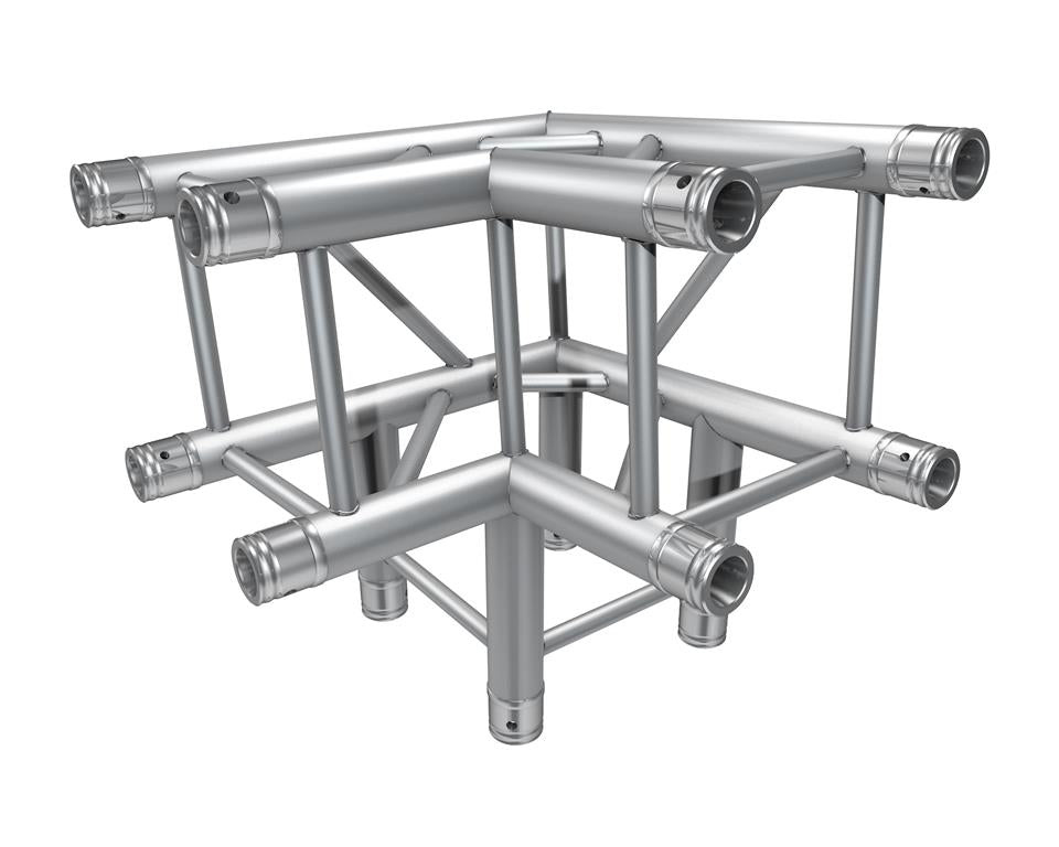 Global Truss F34 3-Weg Ecke C30 Abgang rechts 95°