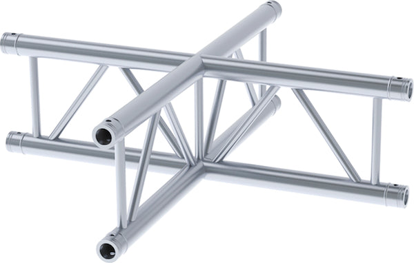 LITECRAFT TRUSS LT32 C41V - 4-Weg Kreuz-Stück vertikal, inkl. Verbindersatz