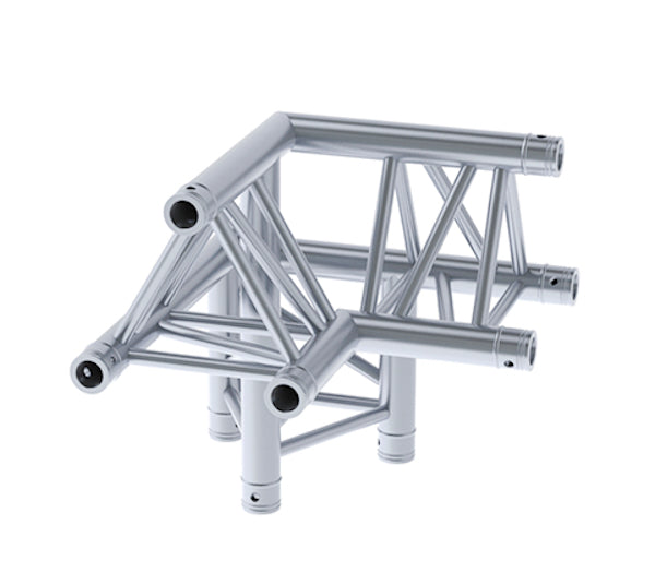 LITECRAFT TRUSS LT33 C31 - 3-Weg Winkel 90° rechts, Spitze oben, inkl. Verbindersatz