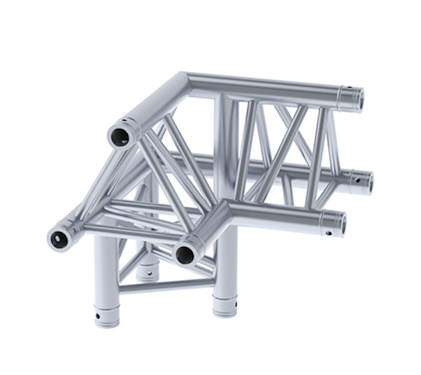 LITECRAFT TRUSS LT33 C32 - 3-Weg Winkel 90° links, Spitze oben, inkl. Verbindersatz