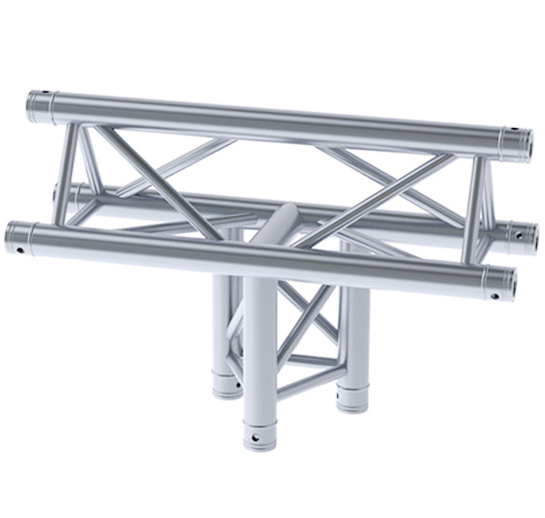 LITECRAFT TRUSS LT33 C37 - 3-Weg T-Stück vertikal, Spitze oben, inkl. Verbindersatz