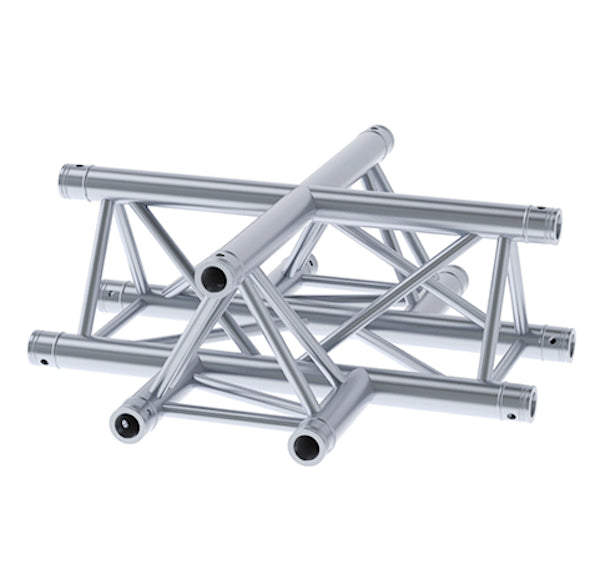 LITECRAFT TRUSS LT33 C41 - 4-Weg Kreuz-Stück, inkl. Verbindersatz