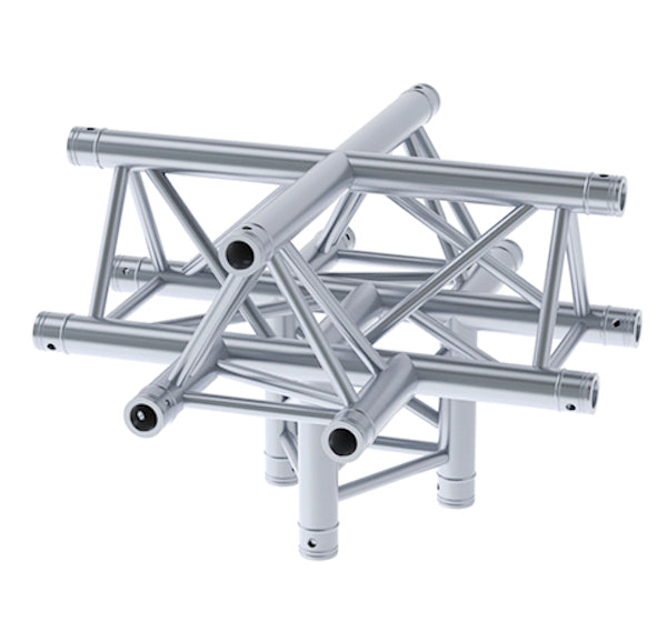 LITECRAFT TRUSS LT33 C52 - 5-Weg Winkel, Spitze oben, inkl. Verbindersatz