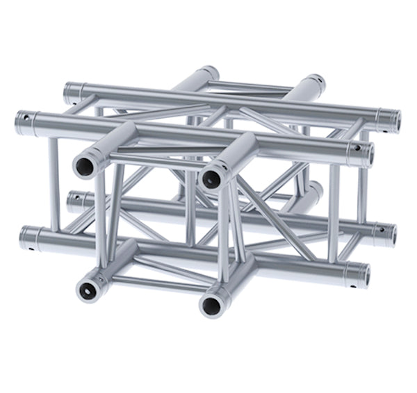 LITECRAFT TRUSS LT34 C41K - 4-Weg Kreuz-Stück, 500 x 500 mm, inkl. Verbindersatz