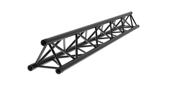 LITECRAFT TRUSS LT33B 025 - 3-Punkt Traverse 0,25 m, in RAL9005 schwarz matt, inkl. Verbindersatz