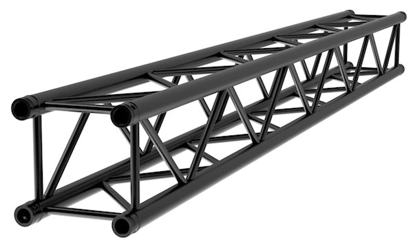 LITECRAFT TRUSS LT34B 021 - 4-Punkt Traverse 0,21 m, in RAL9005 schwarz matt, inkl. Verbindersatz