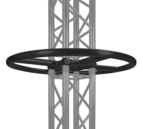 LITECRAFT TRUSS LT34B - Tower-Ring 100, d=1,0 m, RAL9005 schwarz matt