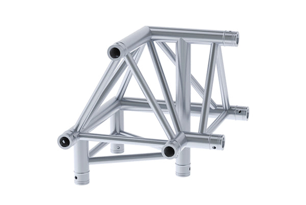 LITECRAFT TRUSS LT43 C32 - 3-Weg Winkel 90° links, Spitze oben, inkl. Verbindersatz