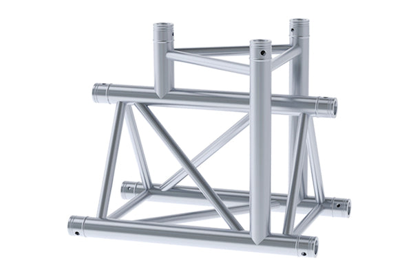 LITECRAFT TRUSS LT43 C38 - 3-Weg T-Stück vertik./horiz., Spitze oben, inkl. Verbindersatz