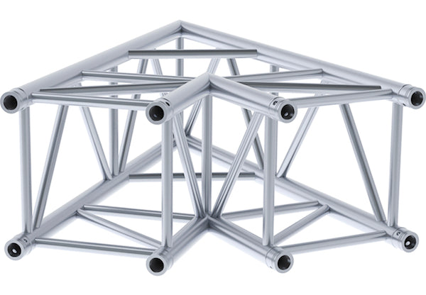 LITECRAFT TRUSS LT44 HD3 C19 - 2-Weg Winkel 45°, inkl. Verbindersatz