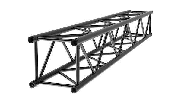 LITECRAFT TRUSS LT44B HD3 050 - 4-Punkt Traverse 0,50 m, in RAL9005 schwarz matt, inkl. Verbindersatz