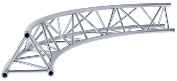 LITECRAFT TRUSS LT43 - je Meter gebogene Kontur, Spitze oben/unten